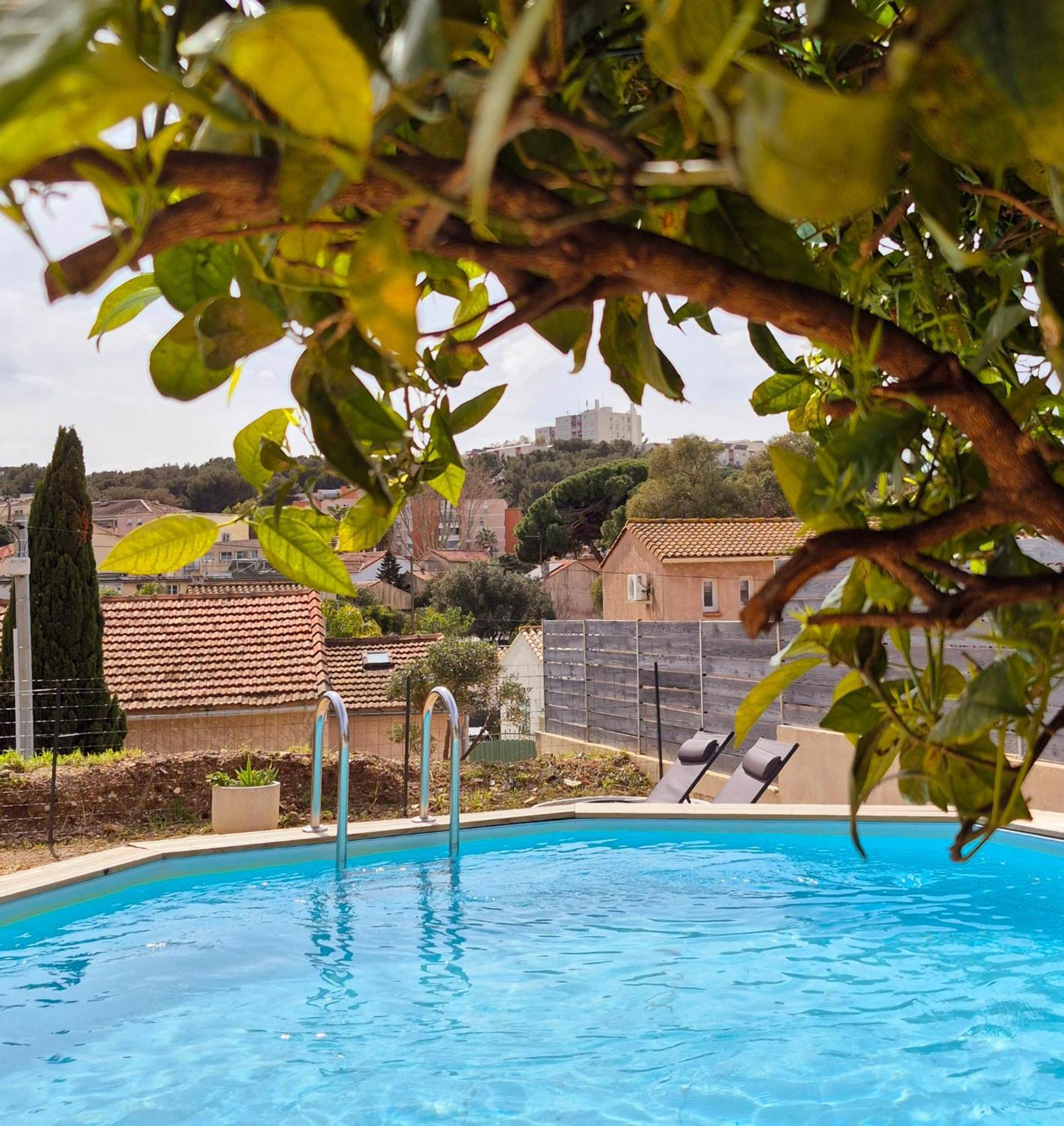 Villa L'Olivier Avec Piscine La Seyne-sur-Mer Extérieur photo